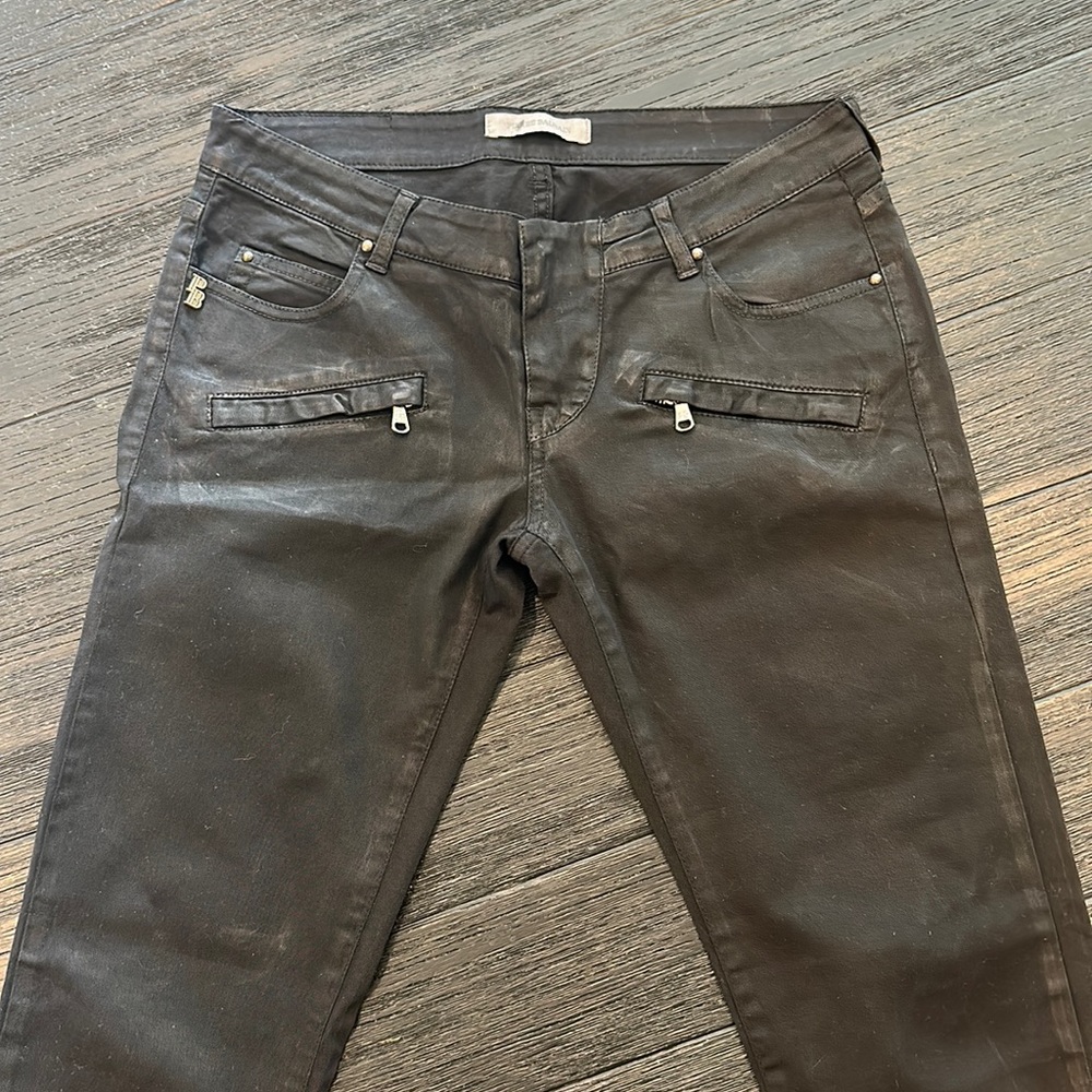 Pierre Balmain low rise black pants